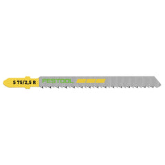 Festool Jigsaw Blades, Wood Fine Cut, S 75/2,5/5, 5-Pack (204256)
