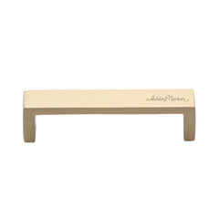 8-1/4''  Wide Modern Cabinet Pull, Satin Brass