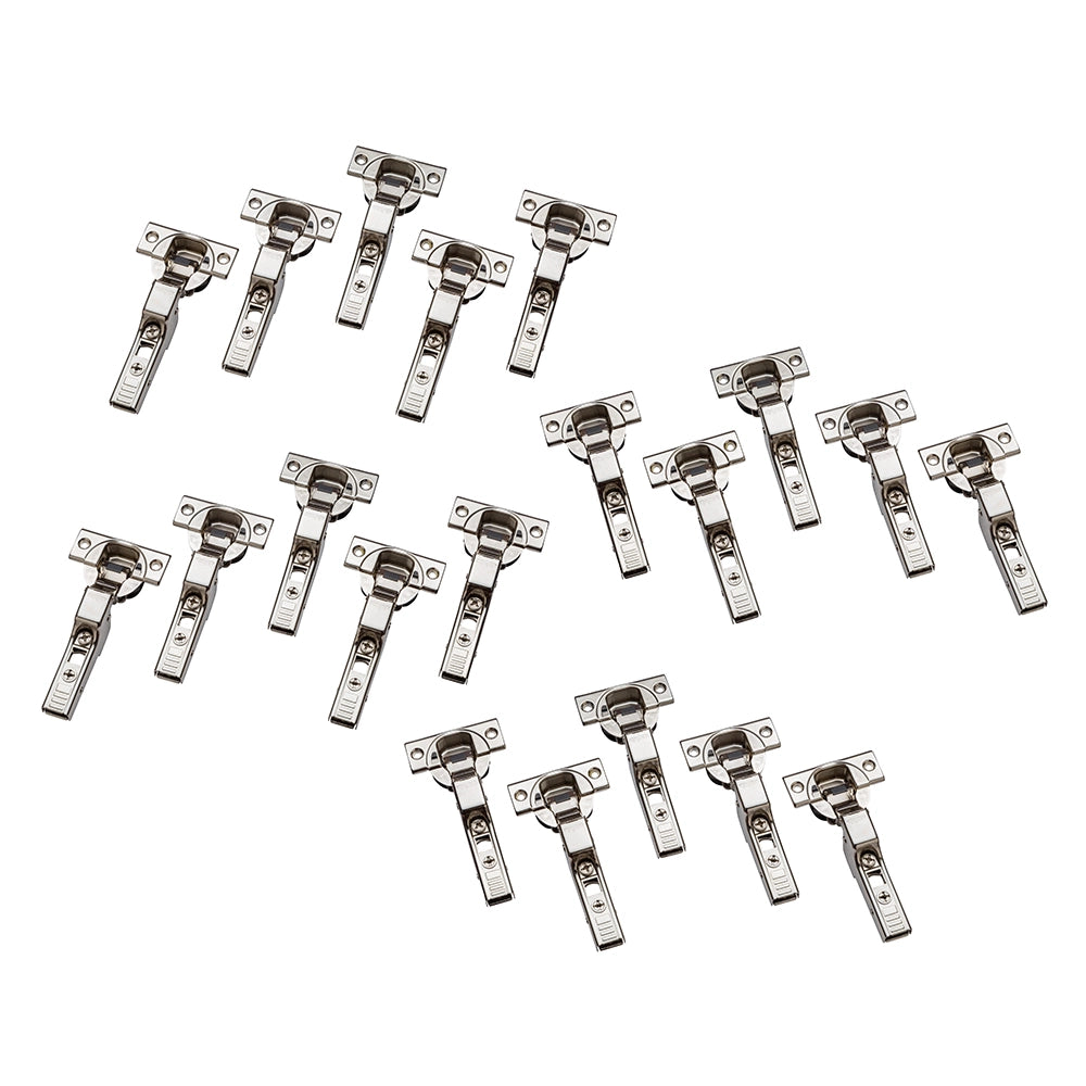Blum® 71B3650 CLIP Top Blumotion Partial Overlay 110° Hinges, 20-Pack