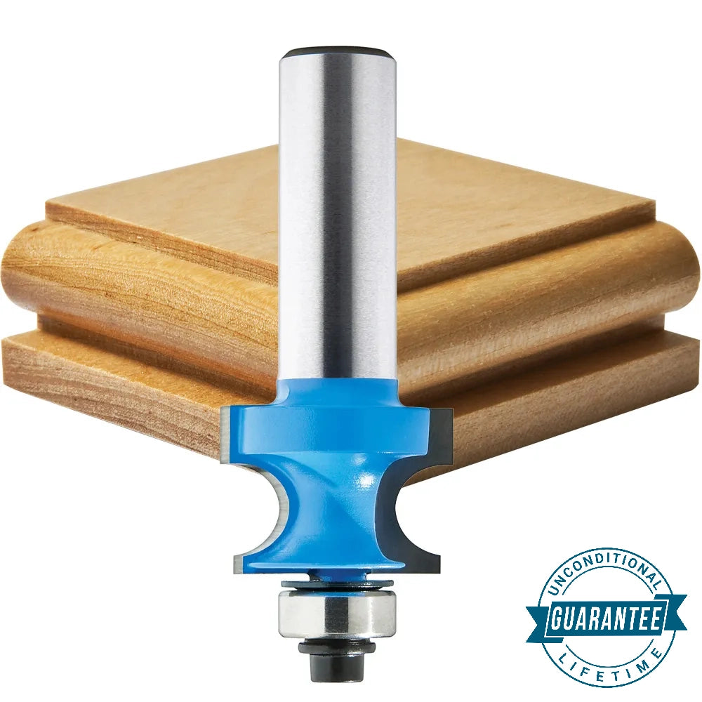 7/8'' D x 9/16'' H x 1/8'' R x 1/2'' Shank Rockler Edge Beading Bit
