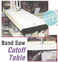 Band Saw Cutoff Table Downloadable Plan