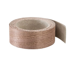 2'' x 25' Pre-Glued Edge Banding, Walnut