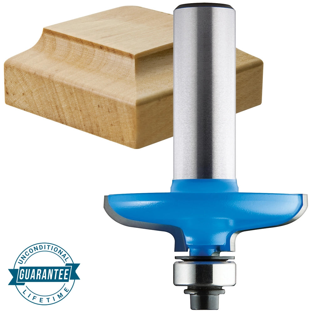 Rockler OE804 Ogee Door Router Bit - 1-5/8" Dia x 1/2" H x 1/2" Shank