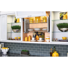 Cabinet Pull-Down Shelving System Wall Accessories - 24 in.