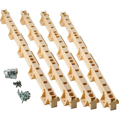 1-1/4" QuikTray Rollout Shelf Support Kit, Tan