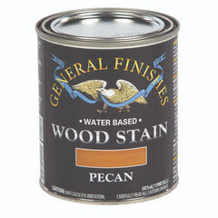 General Finishes Water Based Wood Stain, Pecan, Pint