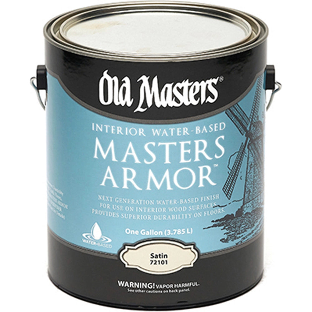 Old Masters Armor Acrylic Water-Based Finish, Gallon, Satin