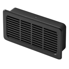 Black Rectangular Vent Grill, Fits 2'' x 4'' Opening