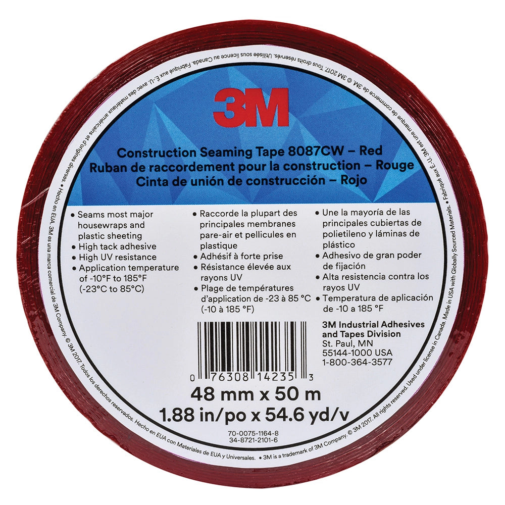 3M Construction Seaming Tape, 1-7/8'' x 164'