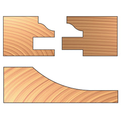 Freud® 97-252 3-Pc. Door Router Bit Set - 5/8" H x 1/2" Shank