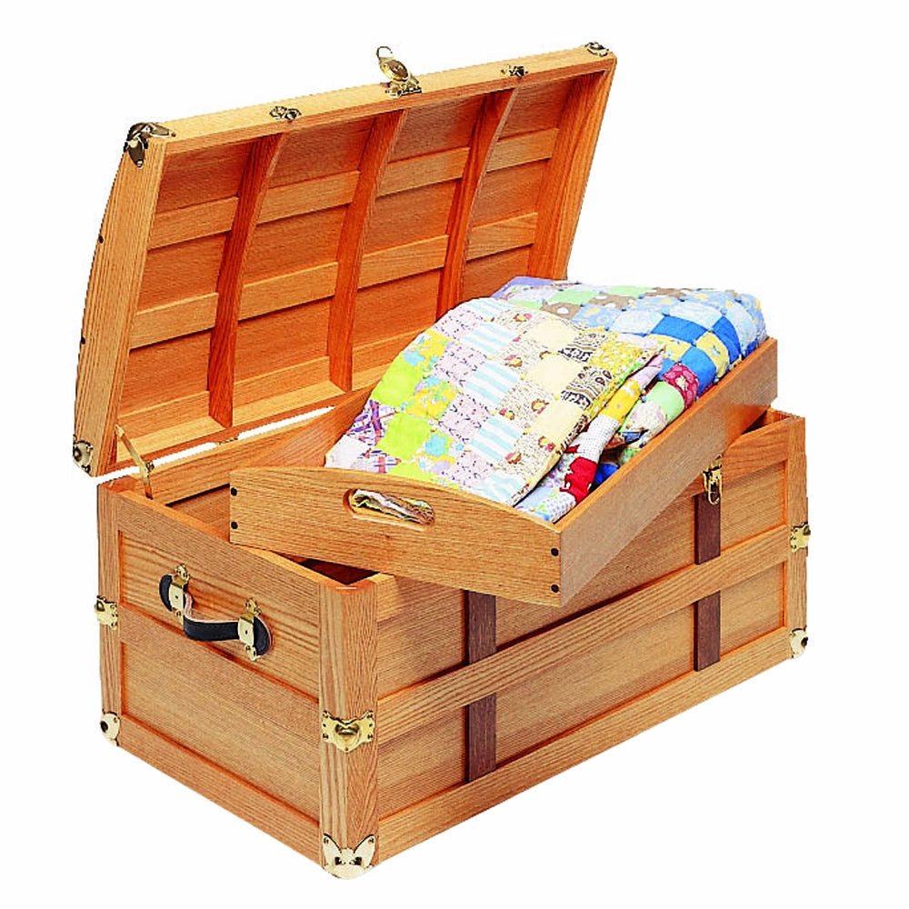 Steamer Trunk Brass Plated Hardware Kit