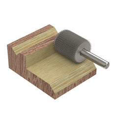 Kutzall Original - Cylinder Burr, 1/4'' Shaft, Head Diameter 3/4'' X Head Length 1'', Fine