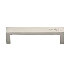 4-3/8''  Wide Modern Cabinet Pull, Polished Nickel