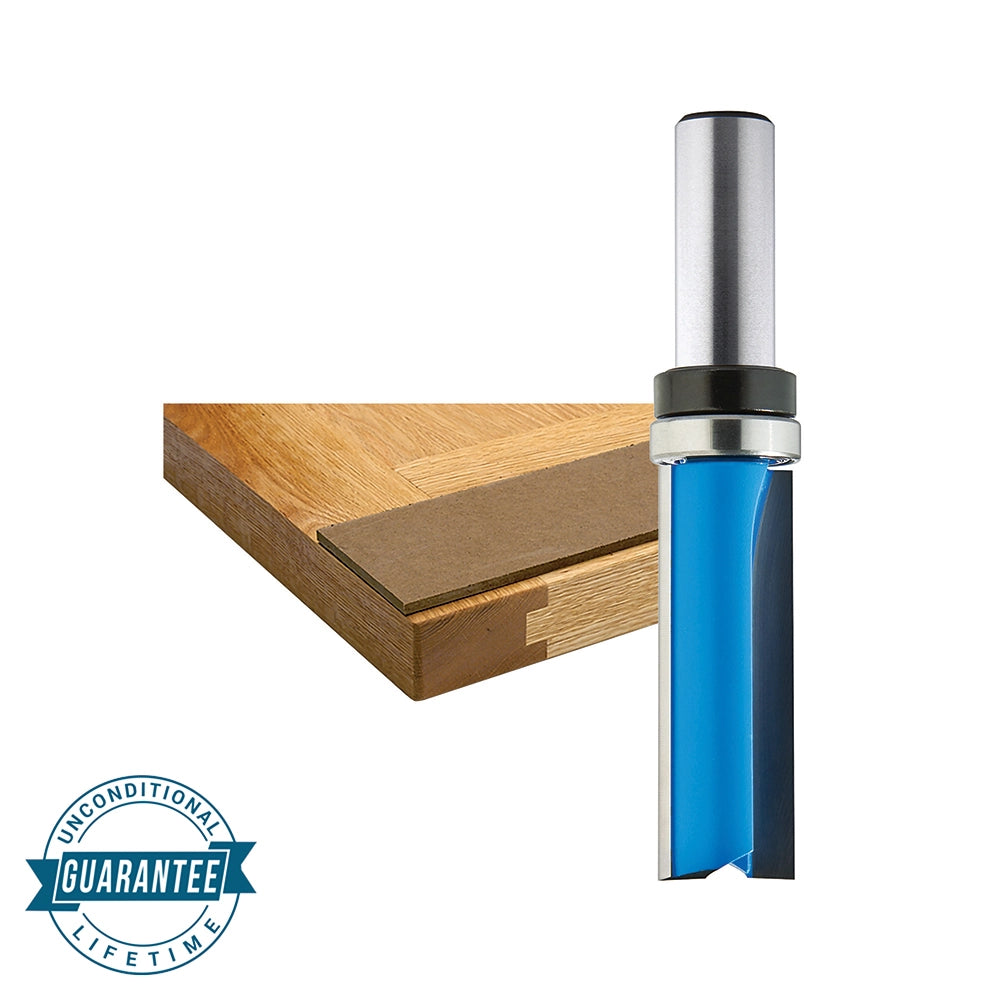 Rockler Flush Door Trimming Router Bit - 3/4" Dia x 2" H x 1/2" Shank