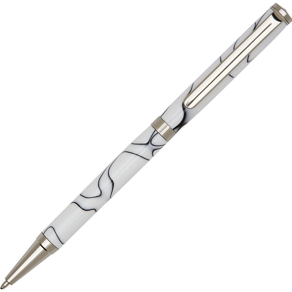 Slimline Pen Hardware Kit - Satin Nickel