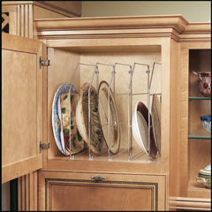 12 in. Tray Divider with Clips Sink & Base Accessories - White