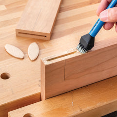 Rockler Silicone Glue Brush for Biscuit Joinery