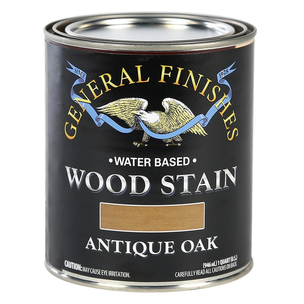 General Finishes Water Based Wood Stain, Antique Oak, Pint