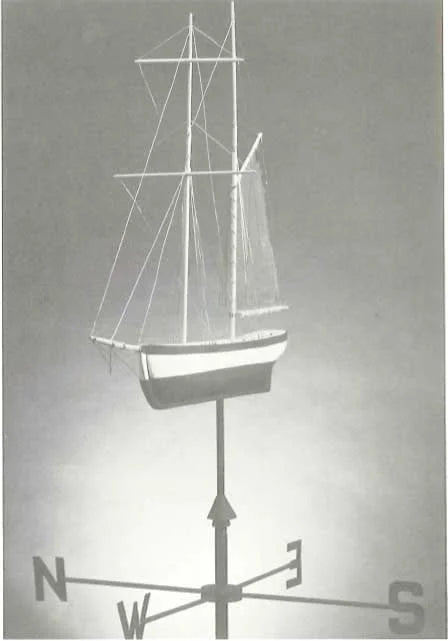 Sailing Ship Weather Vane Downloadable Plan