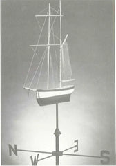 Sailing Ship Weather Vane Downloadable Plan