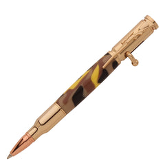 30 Caliber Bolt-Action Pen Hardware Kit, 24k Gold