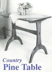 Country Pine Table Downloadable Plan