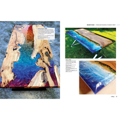 Building Wood and Resin River-Style Tables, Paperback Book