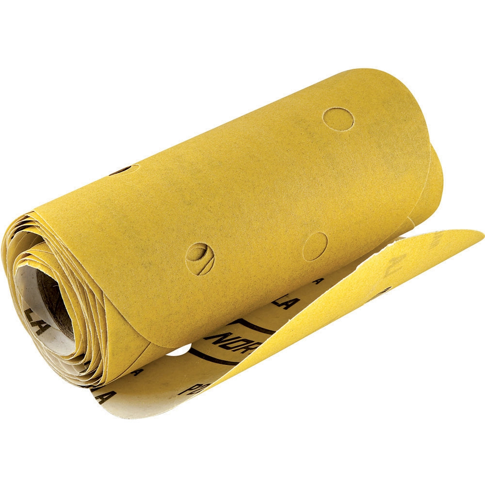 80 Grit 5" diameter, 5 hole, self stick, pkg of 50