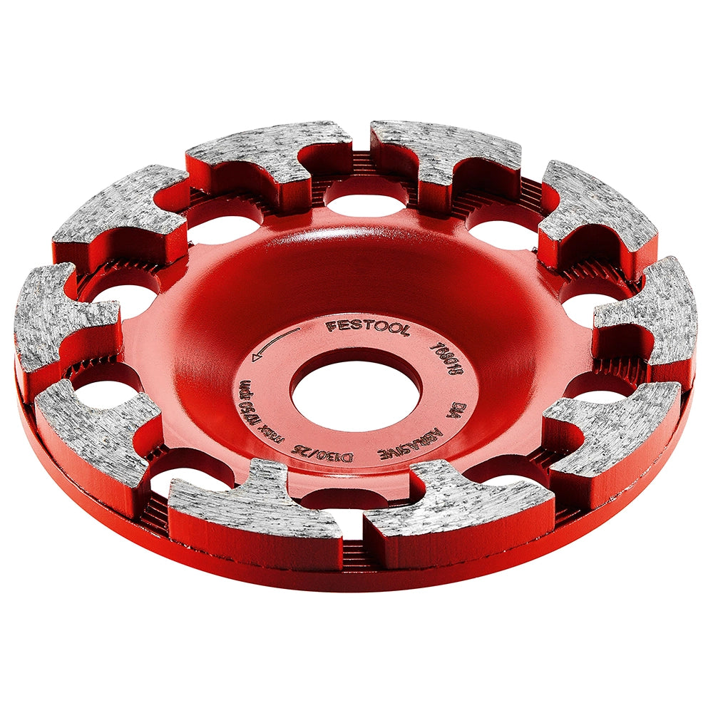Festool Red Diamond Disc, 7mm Segment Height, DIA ABRASIVE-D130 PREMIUM (768018)