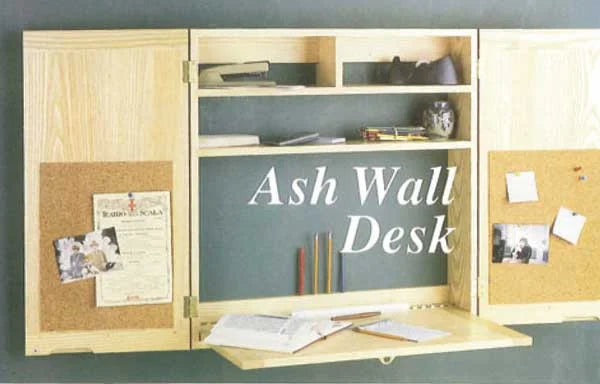 Ash Wall Desk Downloadable Plan