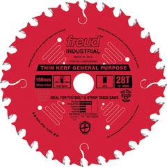 160mm x 28T x 20mm Arbor Freud Industrial Thin Kerf General Purpose Blade (LU86R006M20)