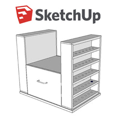 Router Cabinet SketchUp Plan