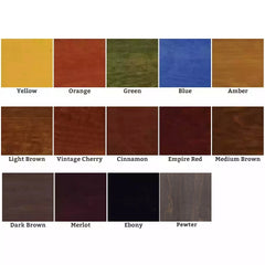 General Finishes Water Based Dye Stain, Cinnamon, Pint