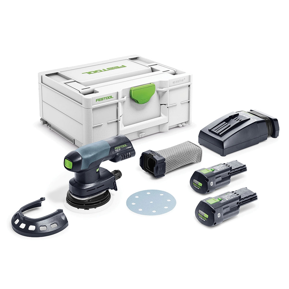 Festool 5'' Cordless Random Orbit Sander ETSC 125 3,1 I-Plus (577696)