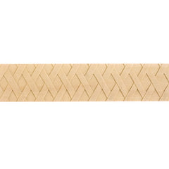Large Maple Basket Weave Chair Rail (1922-M)