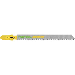 Festool Jigsaw Blades, Wood Fine Cut, S 75/2,5/25, 25-Pack (204257)