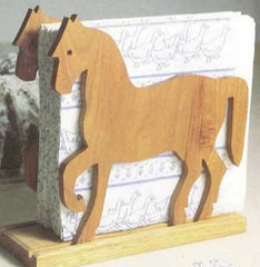 Prancing Pony Napkin Holder Downloadable Plan