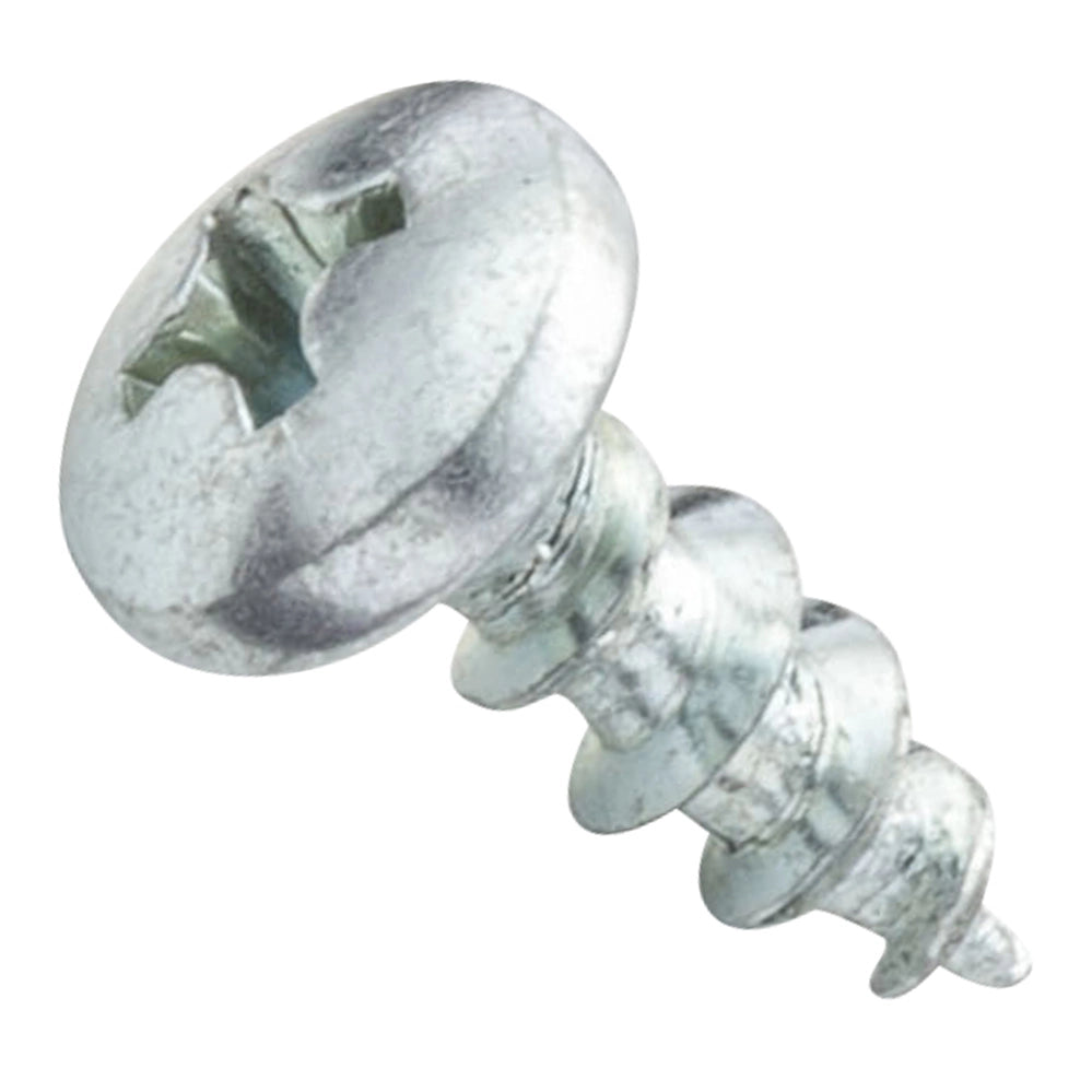 Centerline #8 x 1/2'' Pan Head Phillips Cabinet Hardware Mounting Screws, Zinc, 100-Pack
