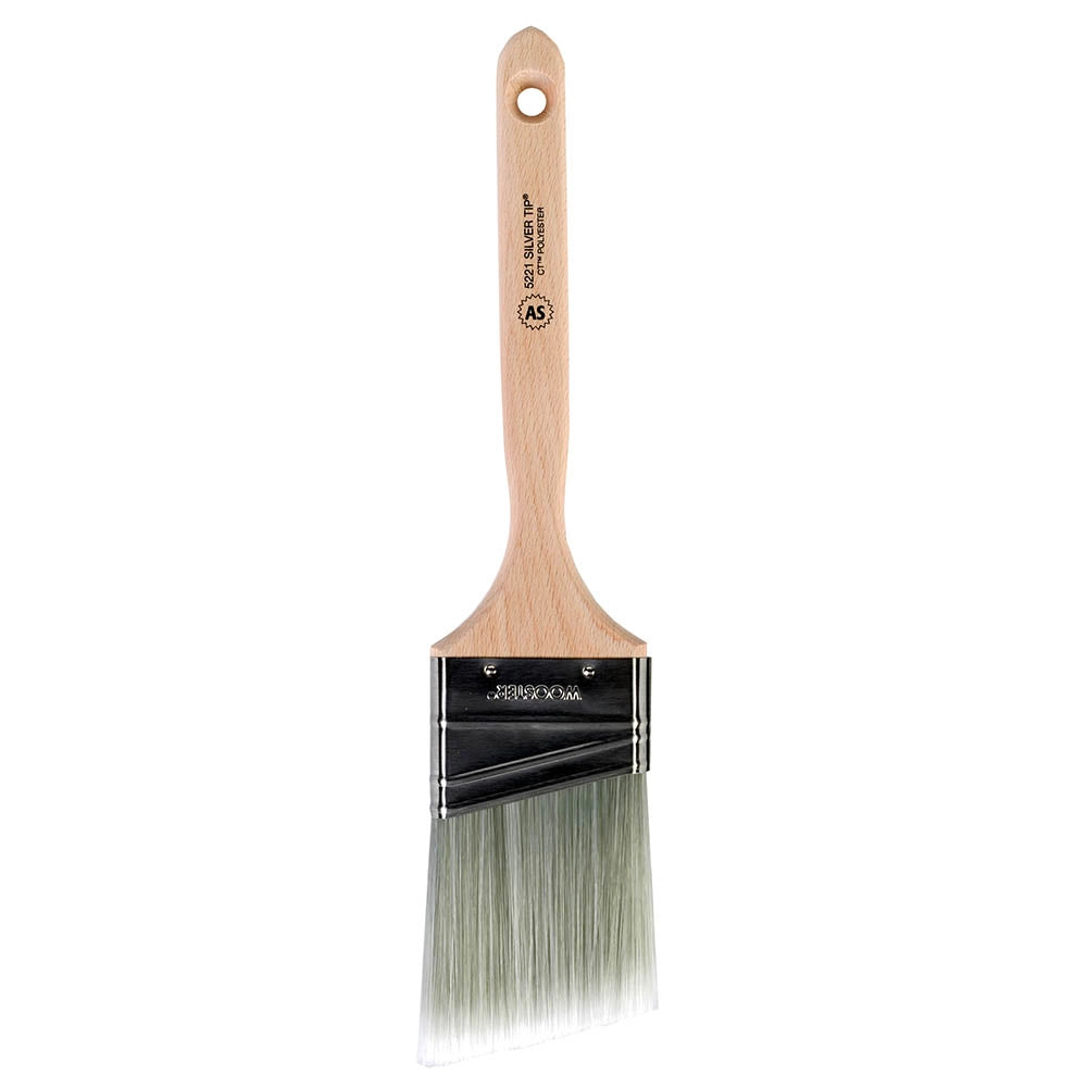 Wooster 1-1/2'' Silver Tip Angled Paint Brush