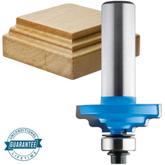 Rockler OE833 Twin Step Ogee Router Bit - 1-1/4" Dia x 3/8" H x 1/2" Shank
