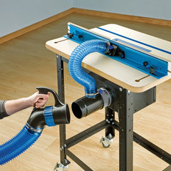 Dust Right® Router Table Dual Port