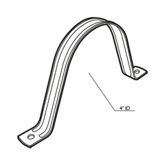 Dust Collection Hose Hanger Clamps