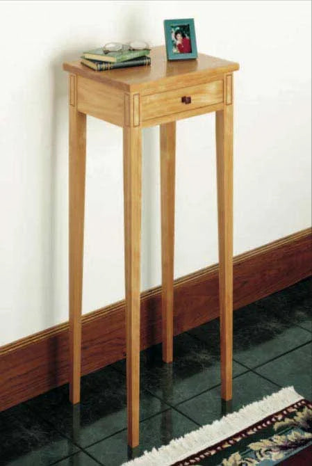 One Board Hall Table Downloadable Plan