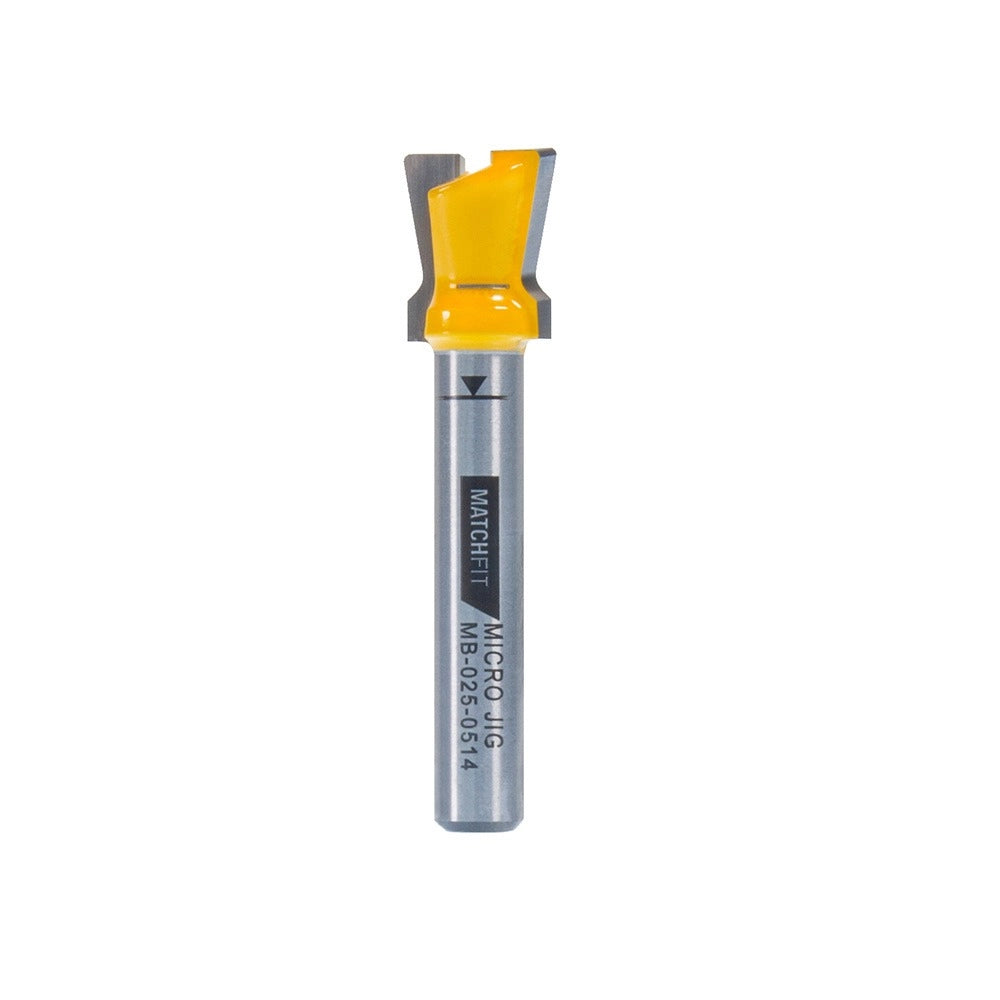 Micro Jig MatchFit Dovetail Router Bit - 1/4'' Shank