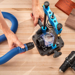 Dust Right Click-Connect Drill Dust Boot