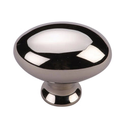 1-1/2''  Egg Cabinet Knob, Polished Nickel