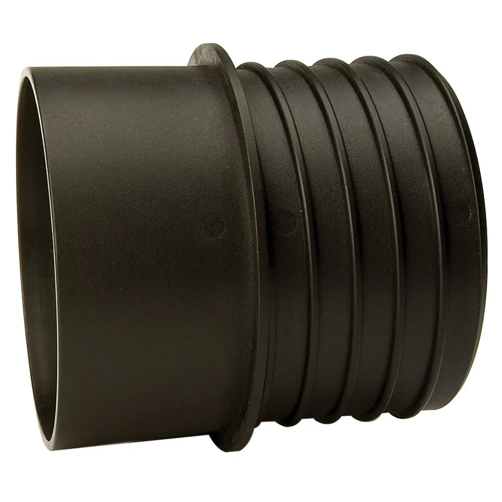 Dust Right Flared Quick Coupler, 4'' Port to 4'' Hose