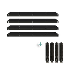 Rockler Rock-Steady Low-Height Assembly Table Kit, 32''W x 32''W x 16''H