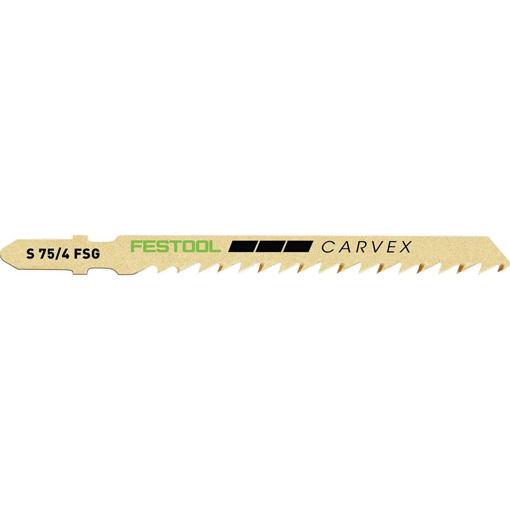 Festool Jigsaw Blades, Wood Universal, S 75/4 FSG/20, 20-Pack (204317)