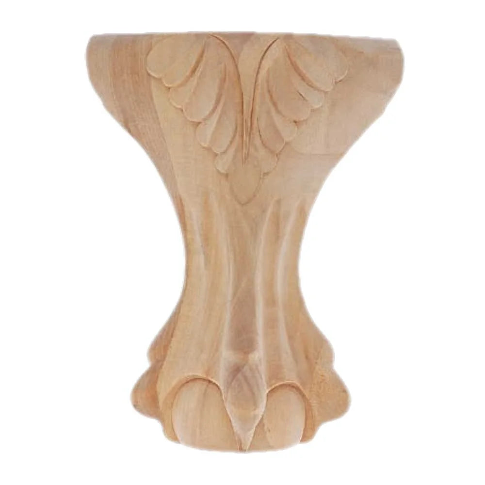 Rubberwood Acanthus Claw Leg (1886)